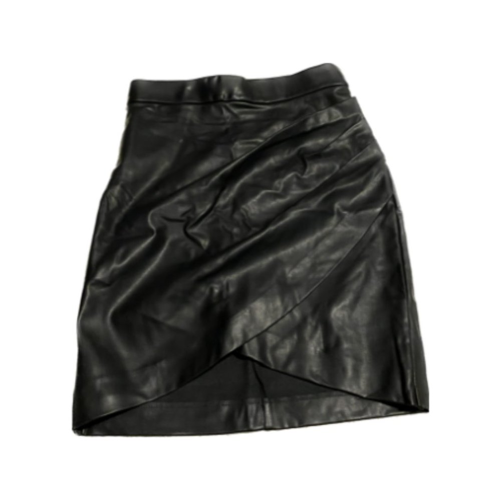Faux Leather Skirt